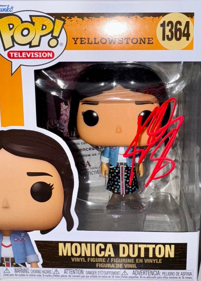Kelsey Asbille Signed Funko Pop #1364 "Monica Dutton" (Yellowstone) - JSA COA #02